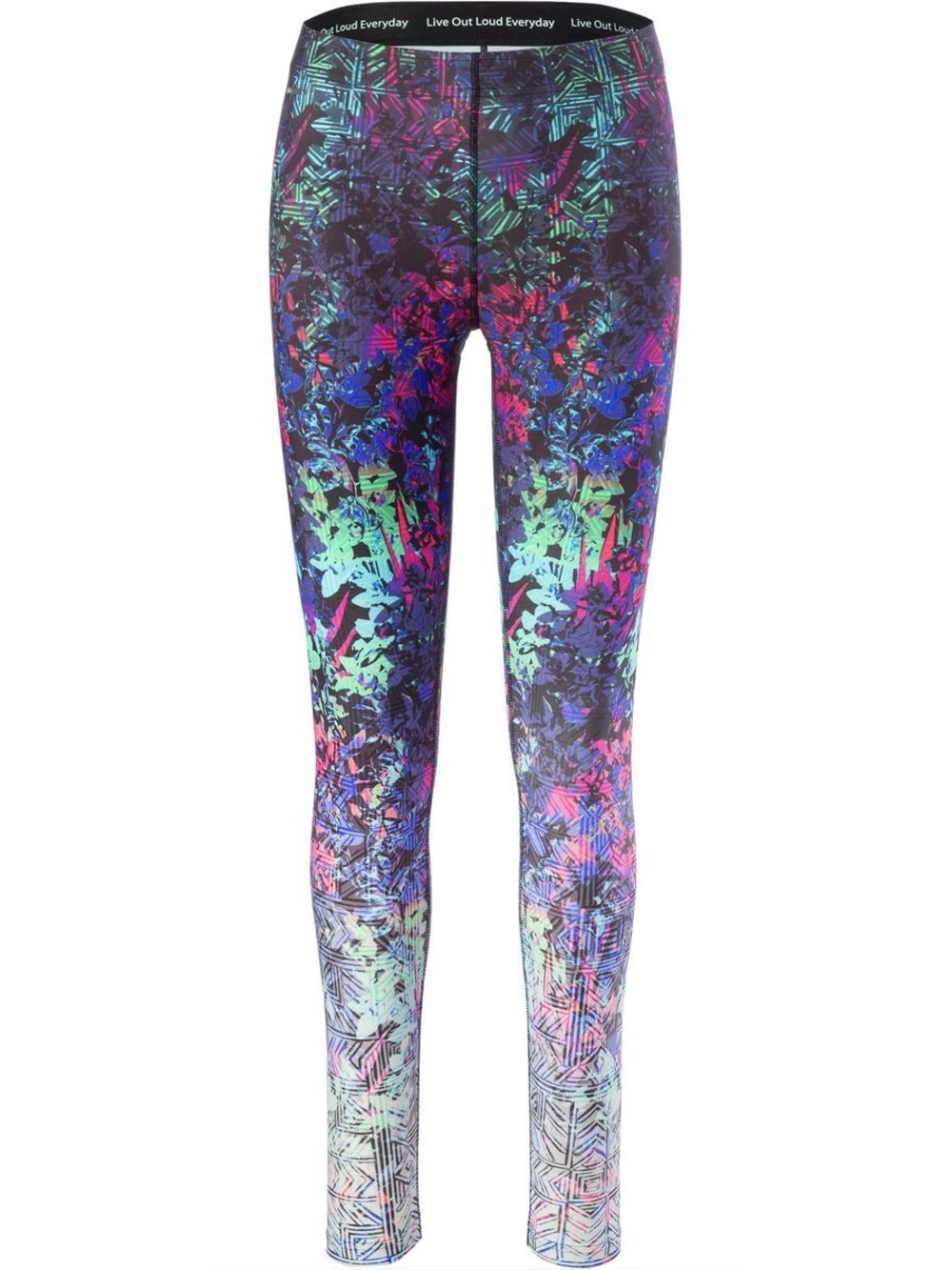 Lolë Montreal Small Sierra Athletic Fitness Leggings Stretch Low Rise Running